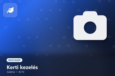 Galéria – Kerti kezelés (mintakép)